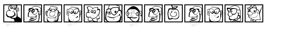 NegativeHeads字体转换