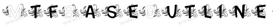 MtfBaseOutline-9mAK字体转换