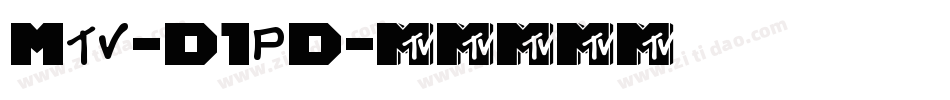 Mtv-D1pD字体转换