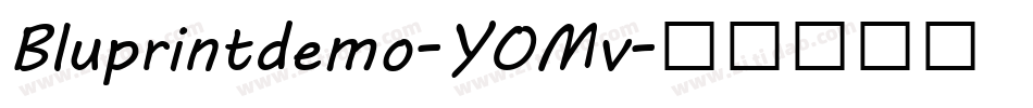 Bluprintdemo-YOMv字体转换