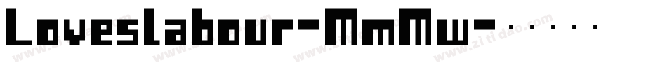 Loveslabour-MmMw字体转换