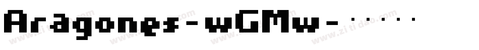 Aragones-wGMw字体转换
