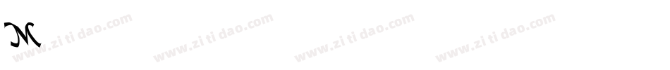 MacHumaine-Normal-Italic字体转换