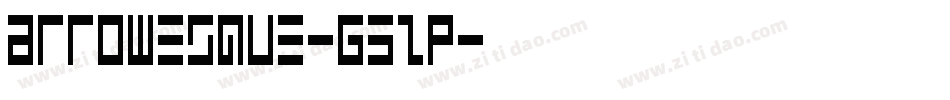 Arrowesque-g5ZP字体转换