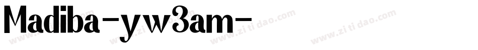 Madiba-yw3am字体转换