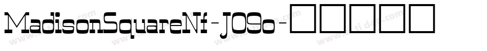 MadisonSquareNf-JO9o字体转换