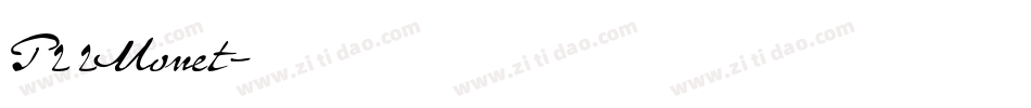 P22Monet字体转换