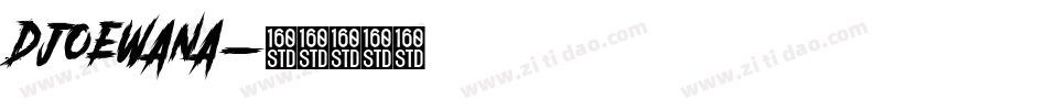 Djoewana字体转换