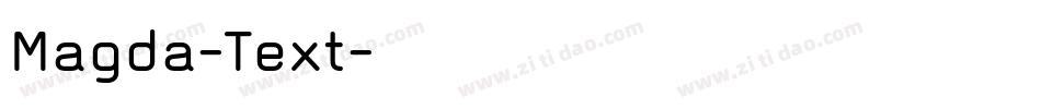 Magda-Text字体转换