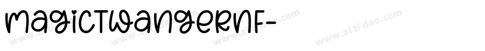 MagicTwangerNF字体转换