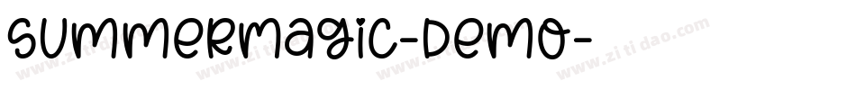 SummerMagic-Demo字体转换 SummerMagic-Demo字体转换
