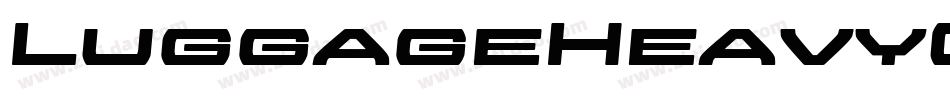 LuggageHeavyObl字体转换