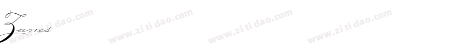 Zanes字体转换