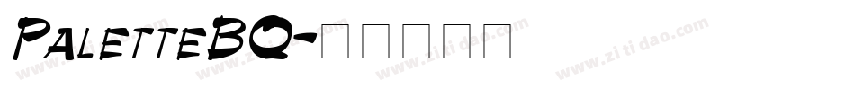 PaletteBQ字体转换