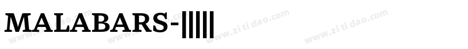 MALABARS字体转换