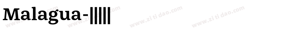 Malagua字体转换