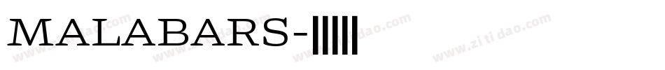 MALABARS字体转换