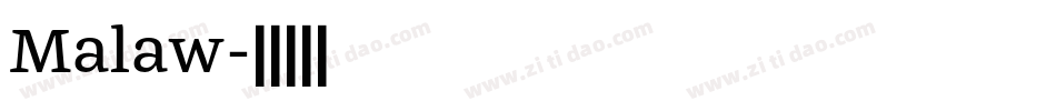 Malaw字体转换