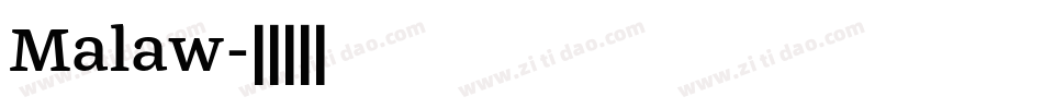 Malaw字体转换