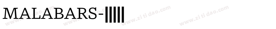 MALABARS字体转换