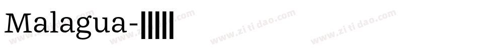 Malagua字体转换