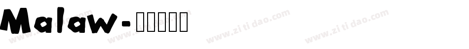 Malaw字体转换