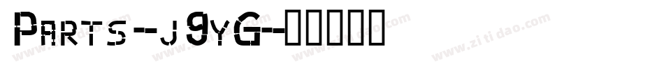 Parts-j9yG字体转换