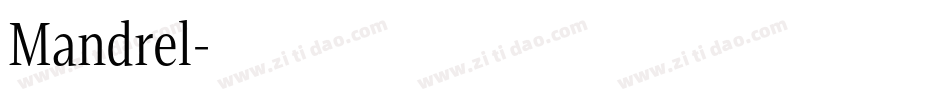 Mandrel字体转换