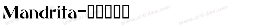 Mandrita字体转换