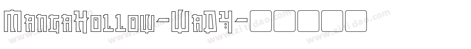 MangaHollow-WaD4字体转换