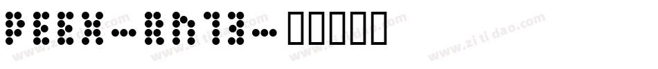 Peex-Rn73字体转换