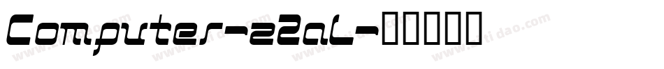 Computer-z2aL字体转换