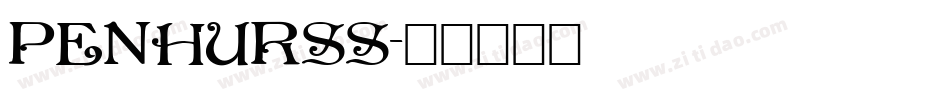PENHURSS字体转换