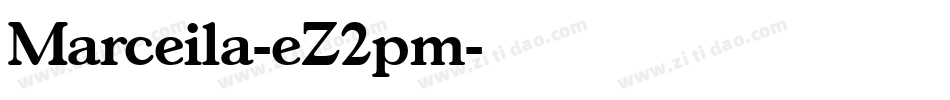 Marceila-eZ2pm字体转换