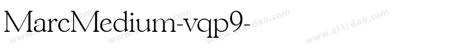 MarcMedium-vqp9字体转换