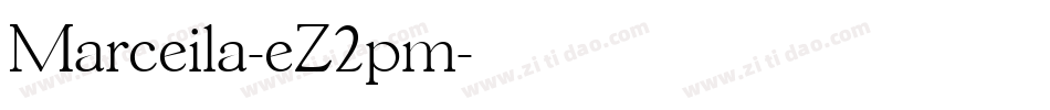 Marceila-eZ2pm字体转换