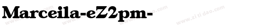 Marceila-eZ2pm字体转换