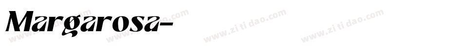Margarosa字体转换