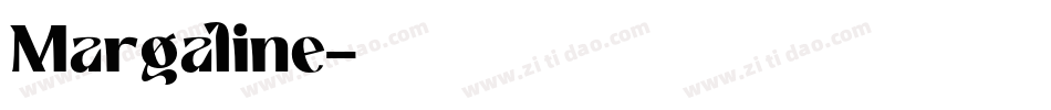 Margaline字体转换