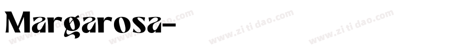 Margarosa字体转换