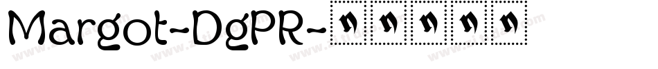 Margot-DgPR字体转换