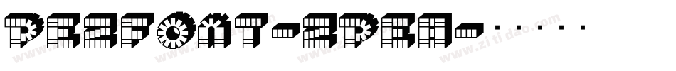 PezFont-Zpe8字体转换