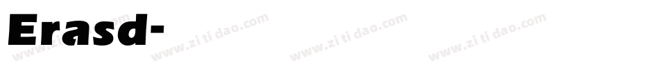 Erasd字体转换