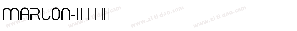 marlon字体转换