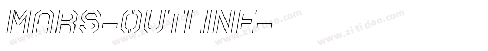 Mars-Outline字体转换