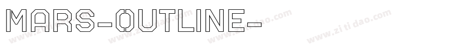 Mars-Outline字体转换