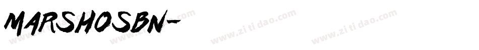 MARSHOSBN字体转换