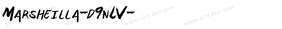 Marsheilla-d9nLV字体转换