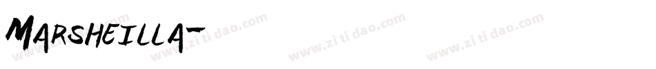Marsheilla字体转换