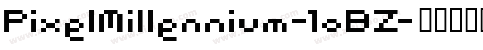 PixelMillennium-1oBZ字体转换
